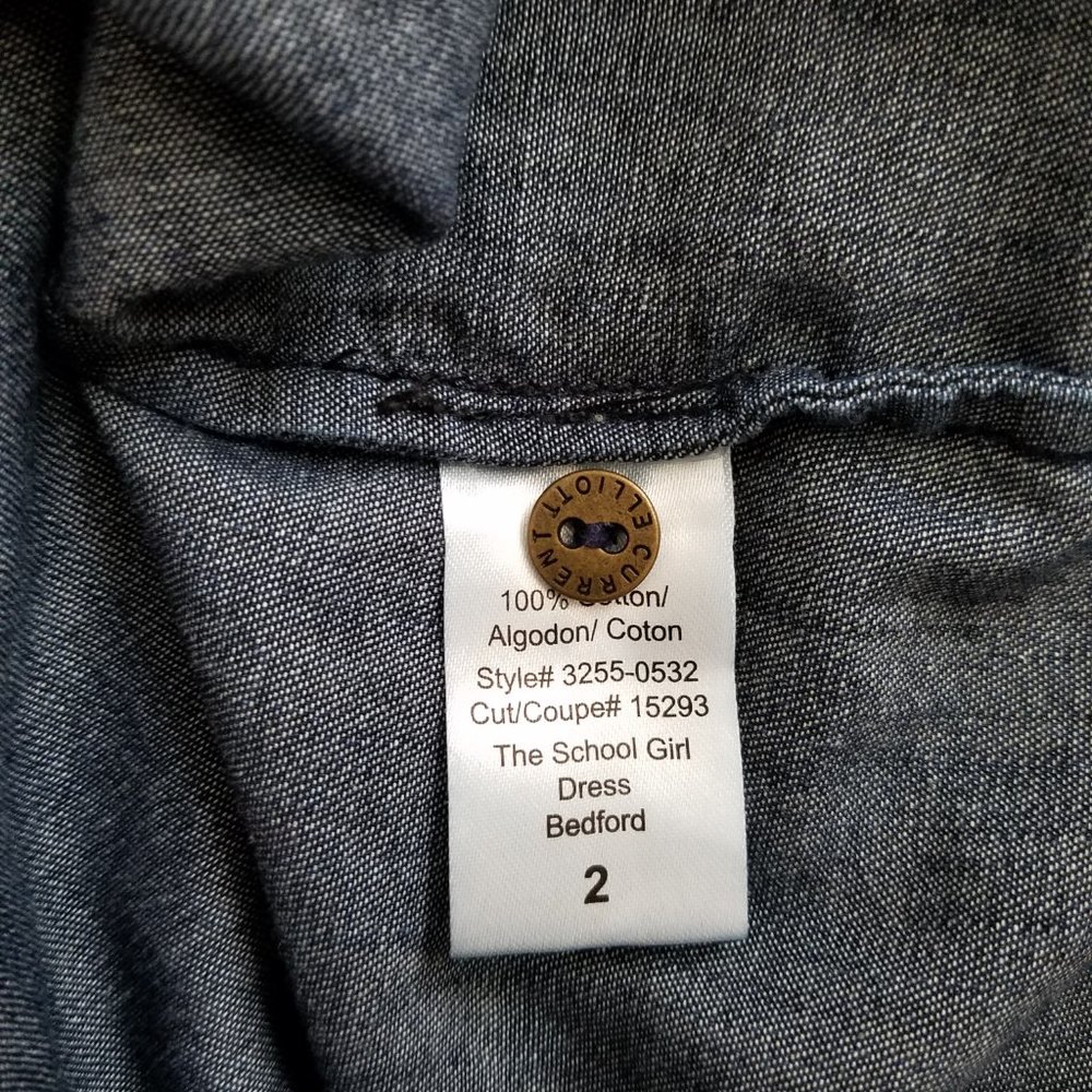 Current/Elliot Denim The School Girl Dress Size 2 - Picture 10 of 12
